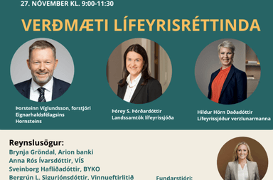 Opin málstofa 27. nóvember kl. 9:00-11:30 - Verðmæti lífeyrisréttinda